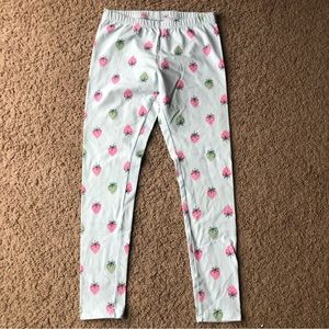 Cat and Jack strawberries print leggings